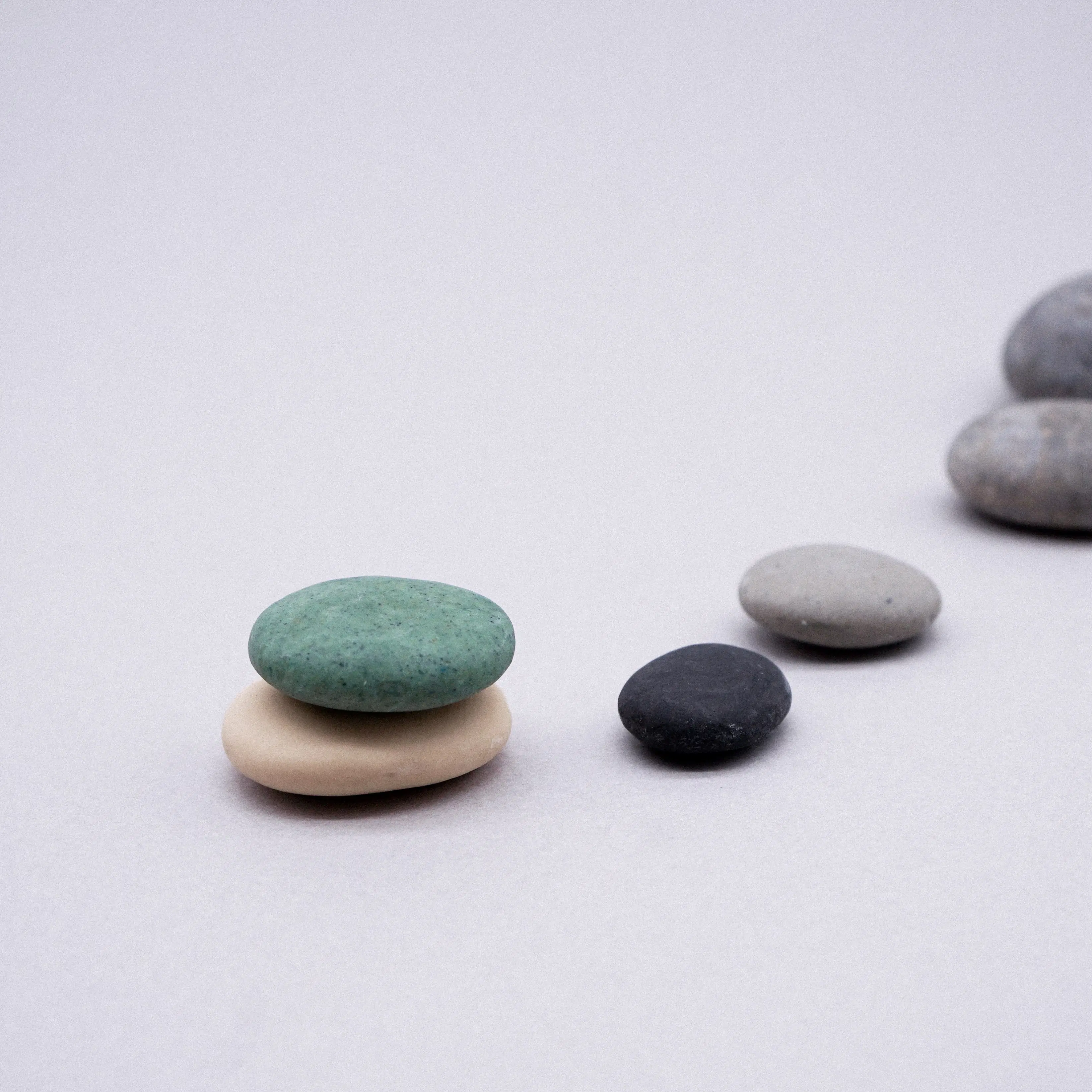 Assorted 4 Big Pebble Soaps