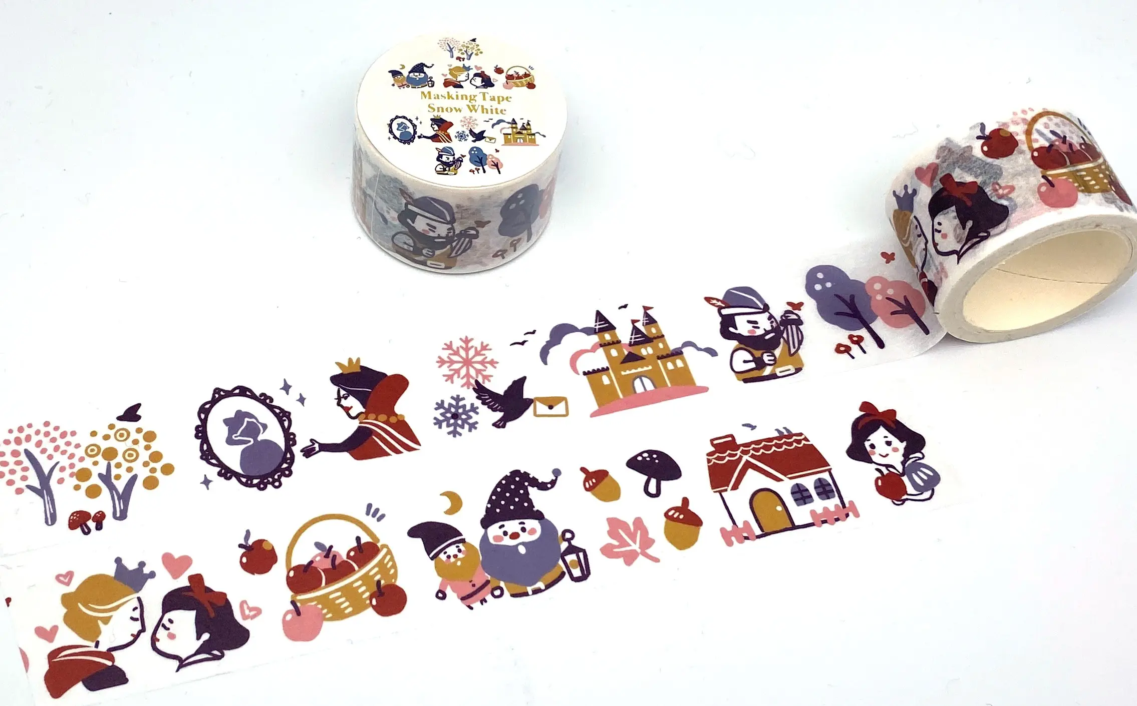 SNOW WHITE - Masking Tape / Washi Tape