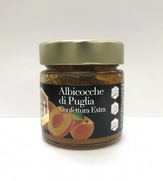 Extra apricot jam from Puglia 250g