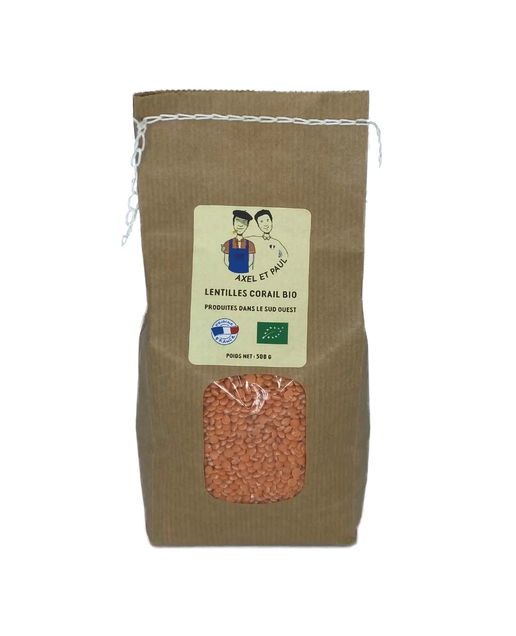 Bio-rote Linsen, 500 g – Reich an Protein