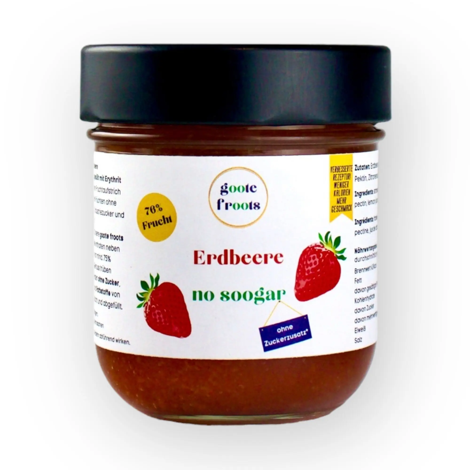 Fruit spread ZUGERREI strawberry 76% fresh fruit