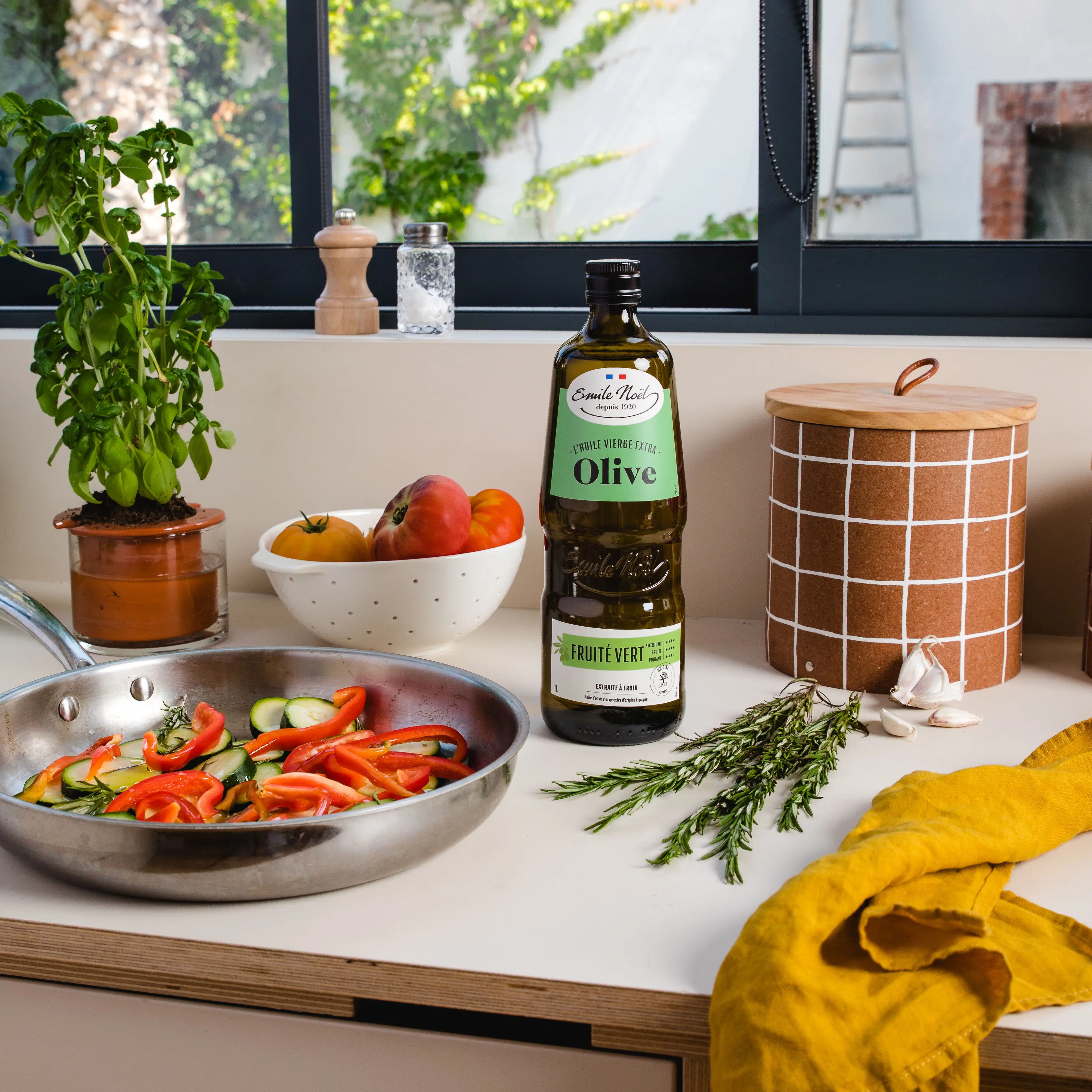 Bio-Olivenöl extra vergine fruchtig grün 1L