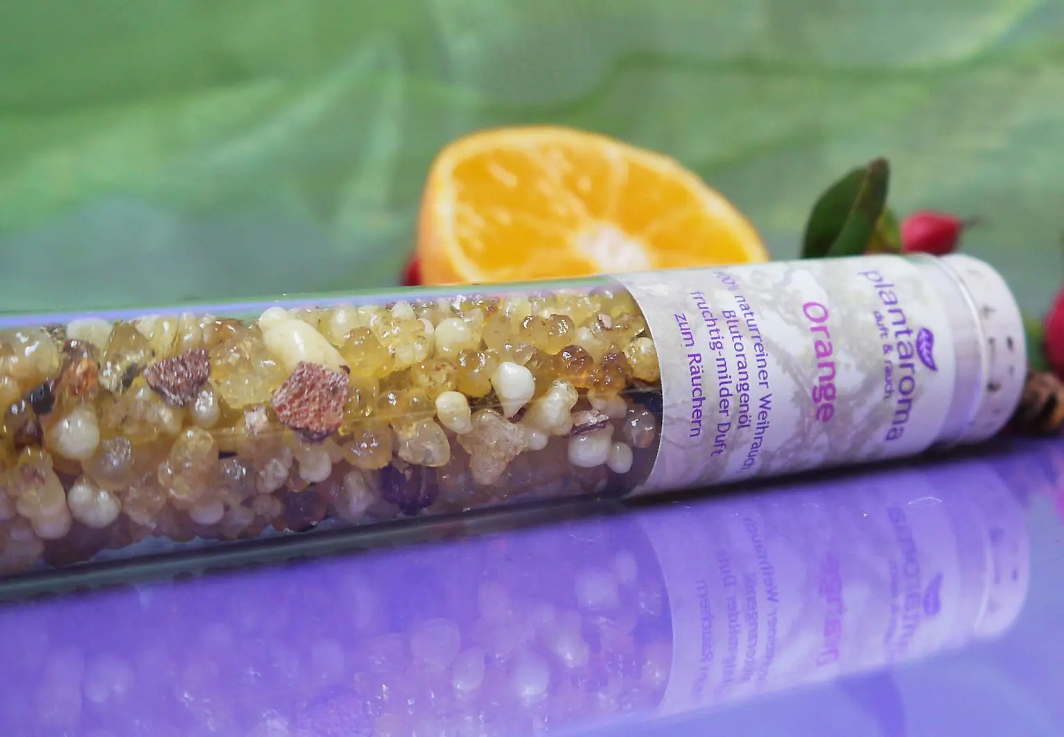 Orange incense