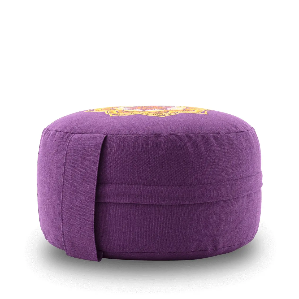 Meditationskissen Classic Mandala Gold, lila