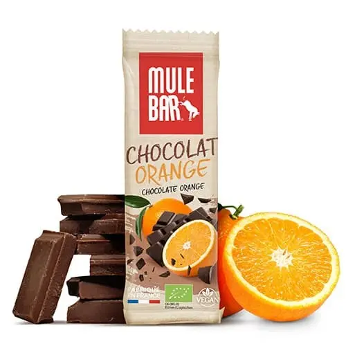 Organic & Vegan Cereal & Fruit Bar 40g Chocolate - Orange