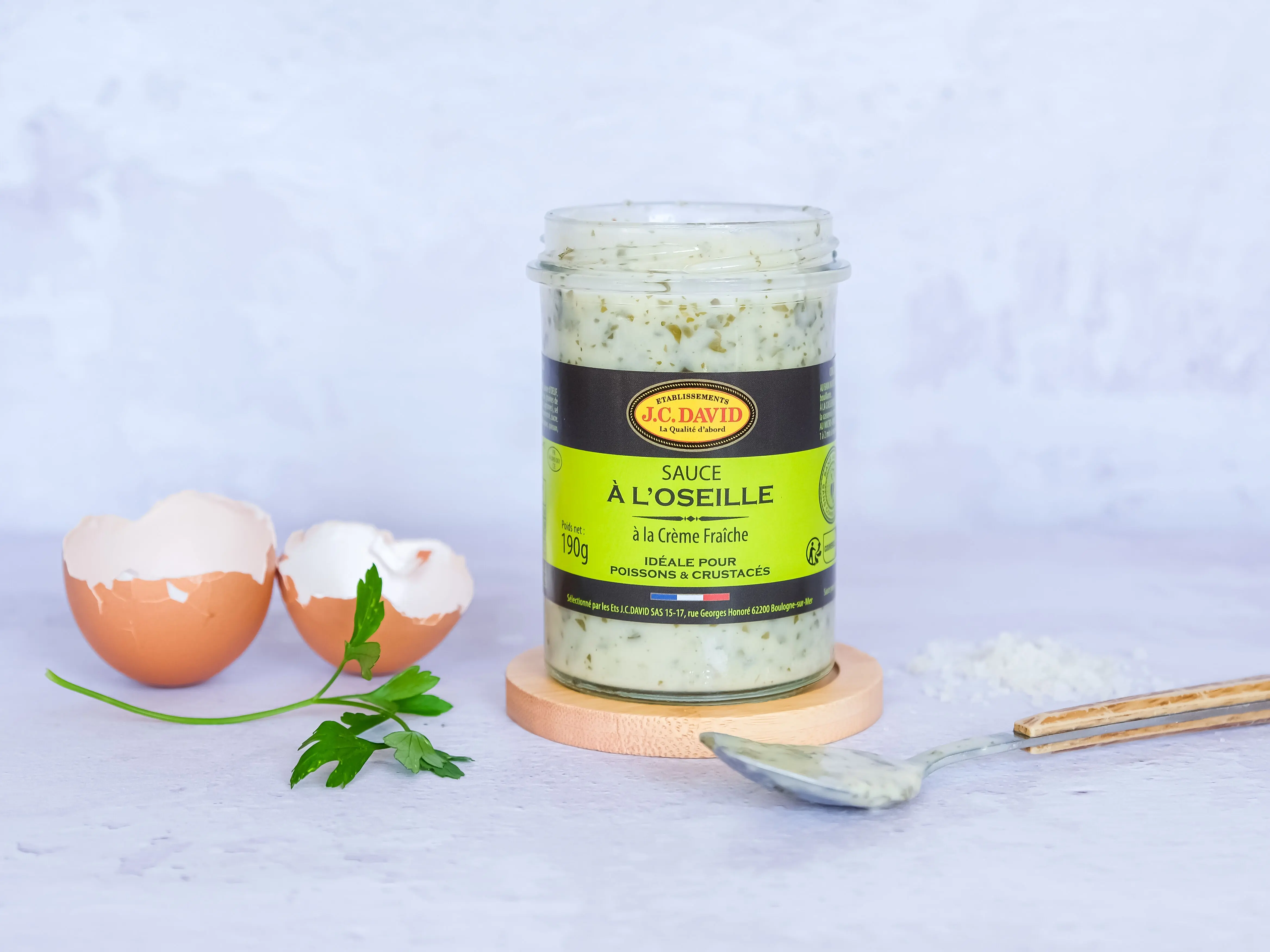 Sorrel sauce with crème fraîche - 190g