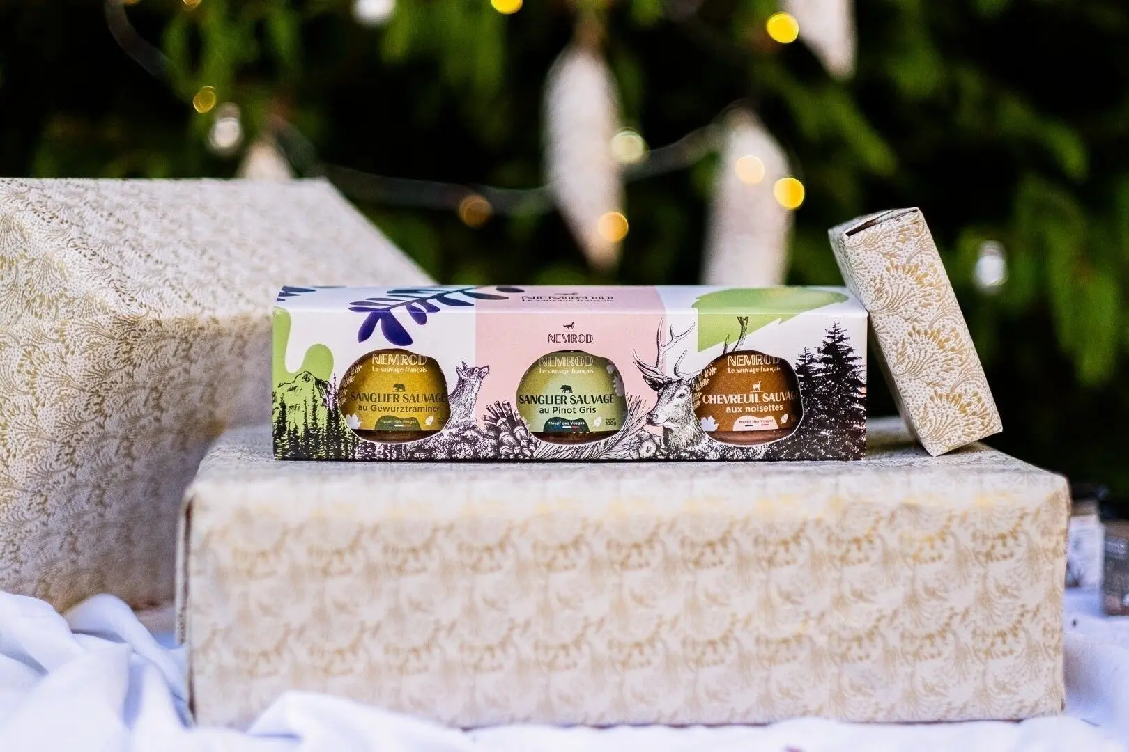 Oster-Trio-Geschenkset – 3 Wildterrine à 100 g