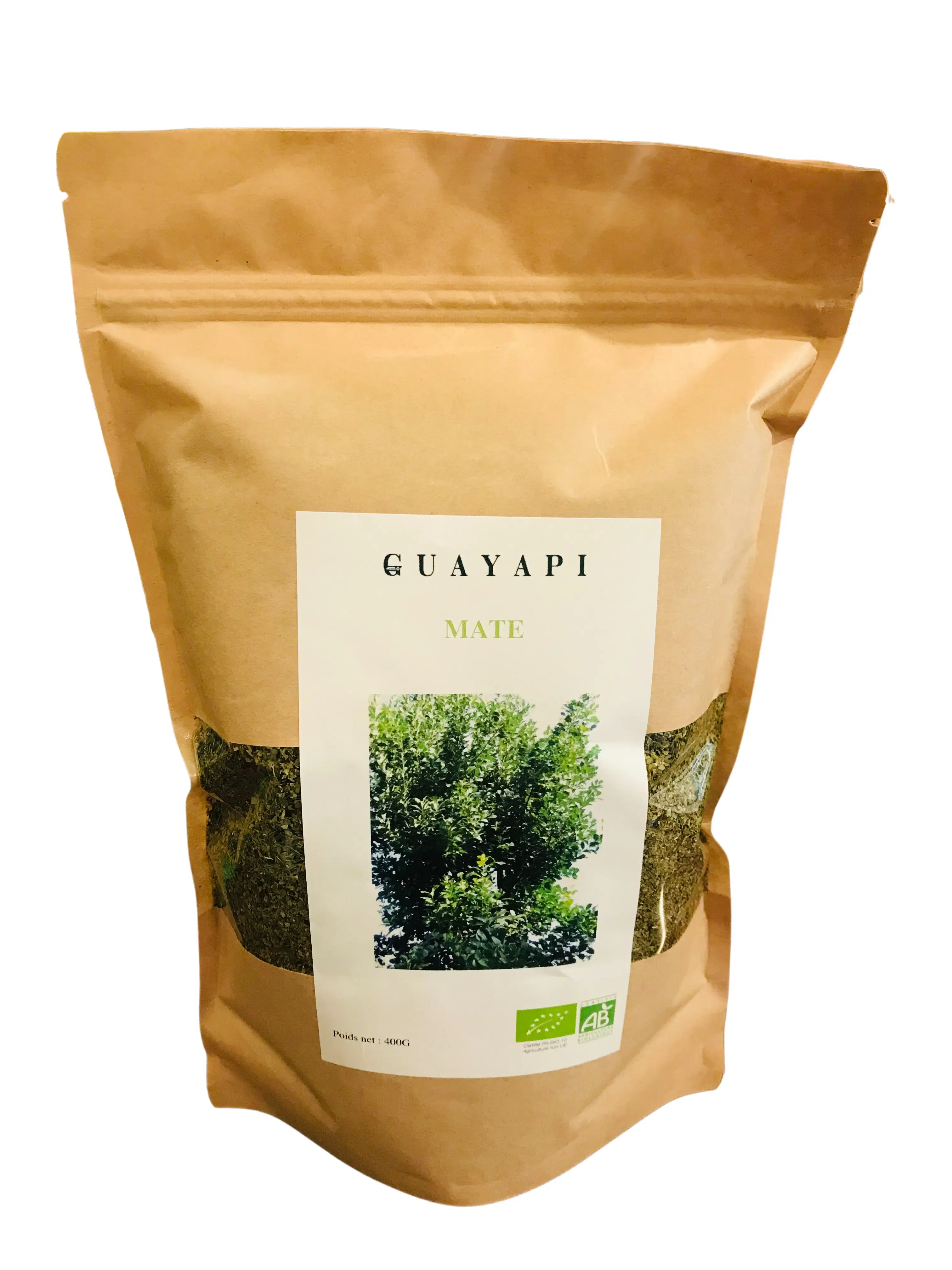 Mate bio - sachet 400g - herbe