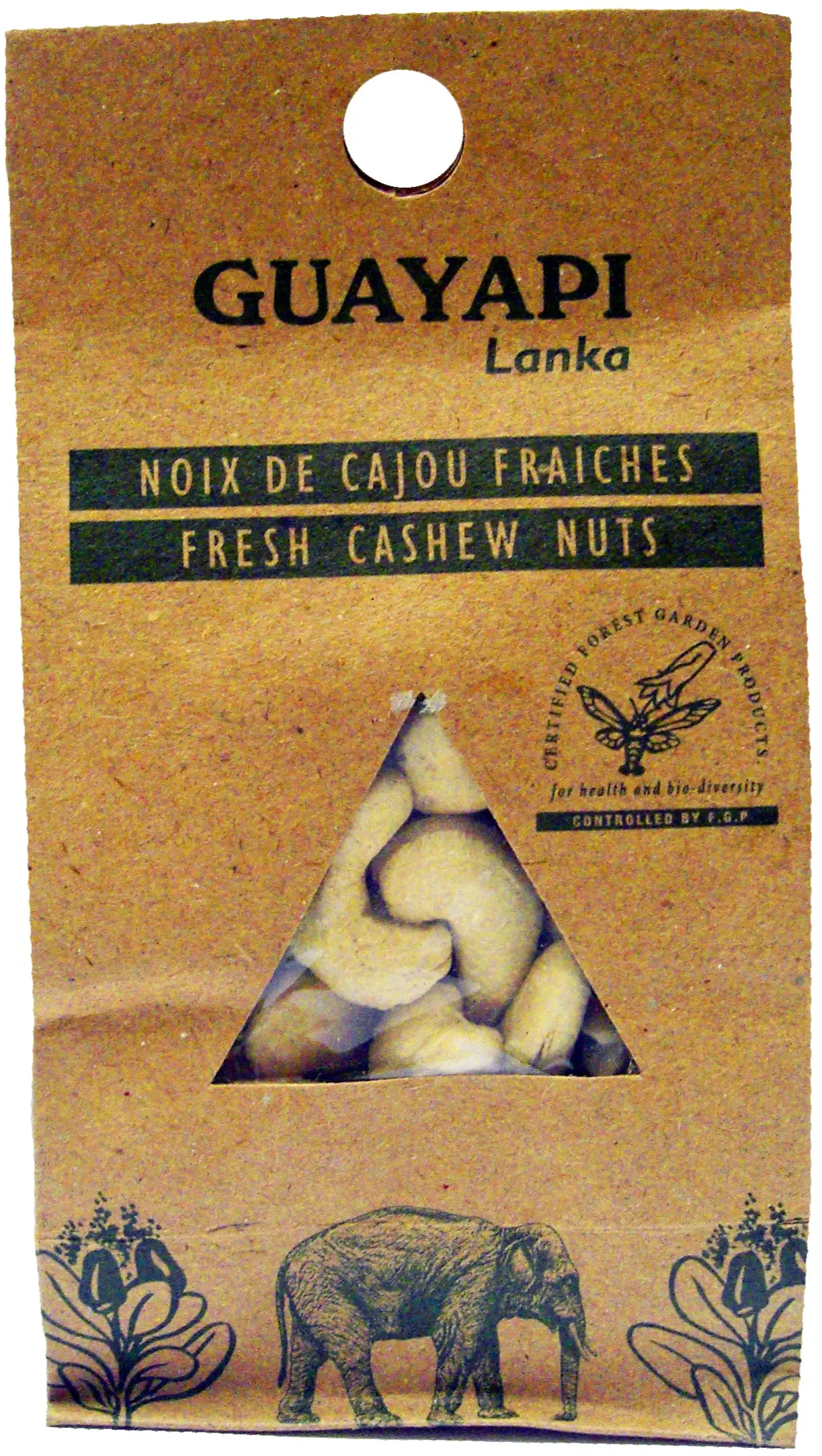 Noix de cajou fraiches