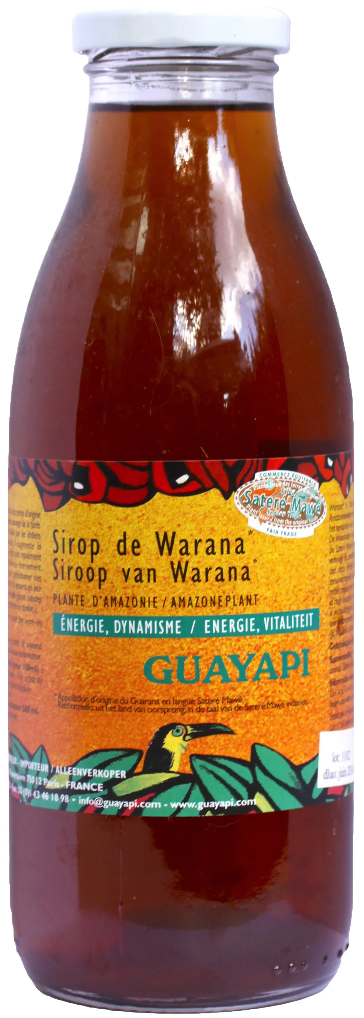 Sirop de warana - bouteille 500 .