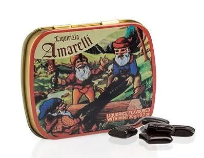 Mint flavored Liquorice - NANETTI 20g