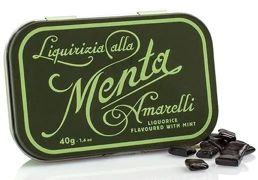 Mint flavored Liquorice - GREEN 40g