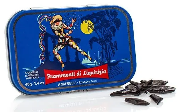 Anise Flavored Liquorice - ARLECCHINO 40g