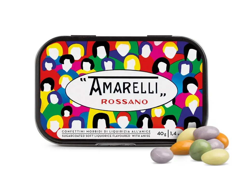 Sugar coated Liquorice flavored with Anise - LODOLA 40g
