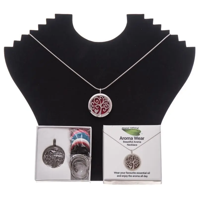 Collier Aroma dans une boîte cadeau, coeur, style 1