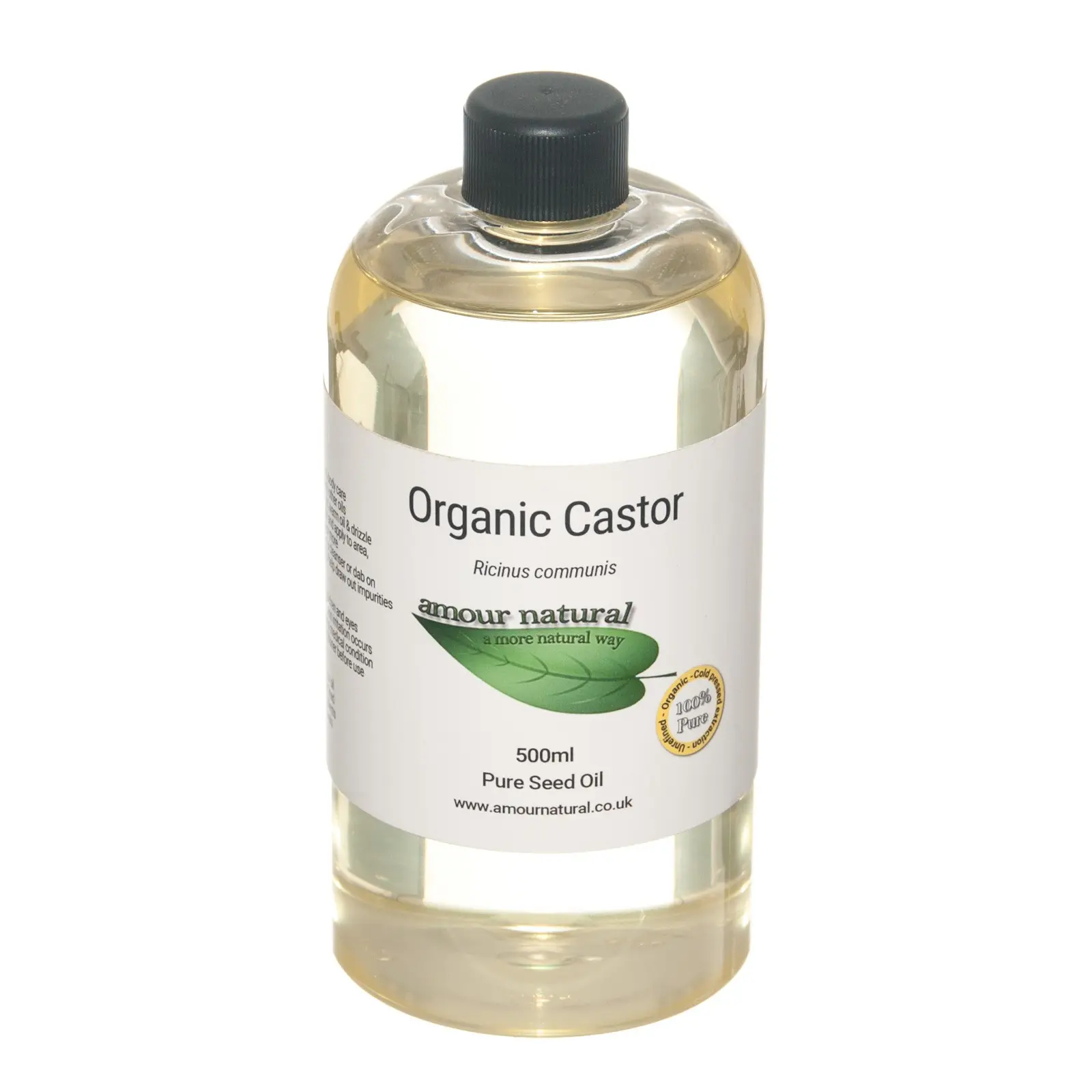 Huile pure de ricin bio 500ml