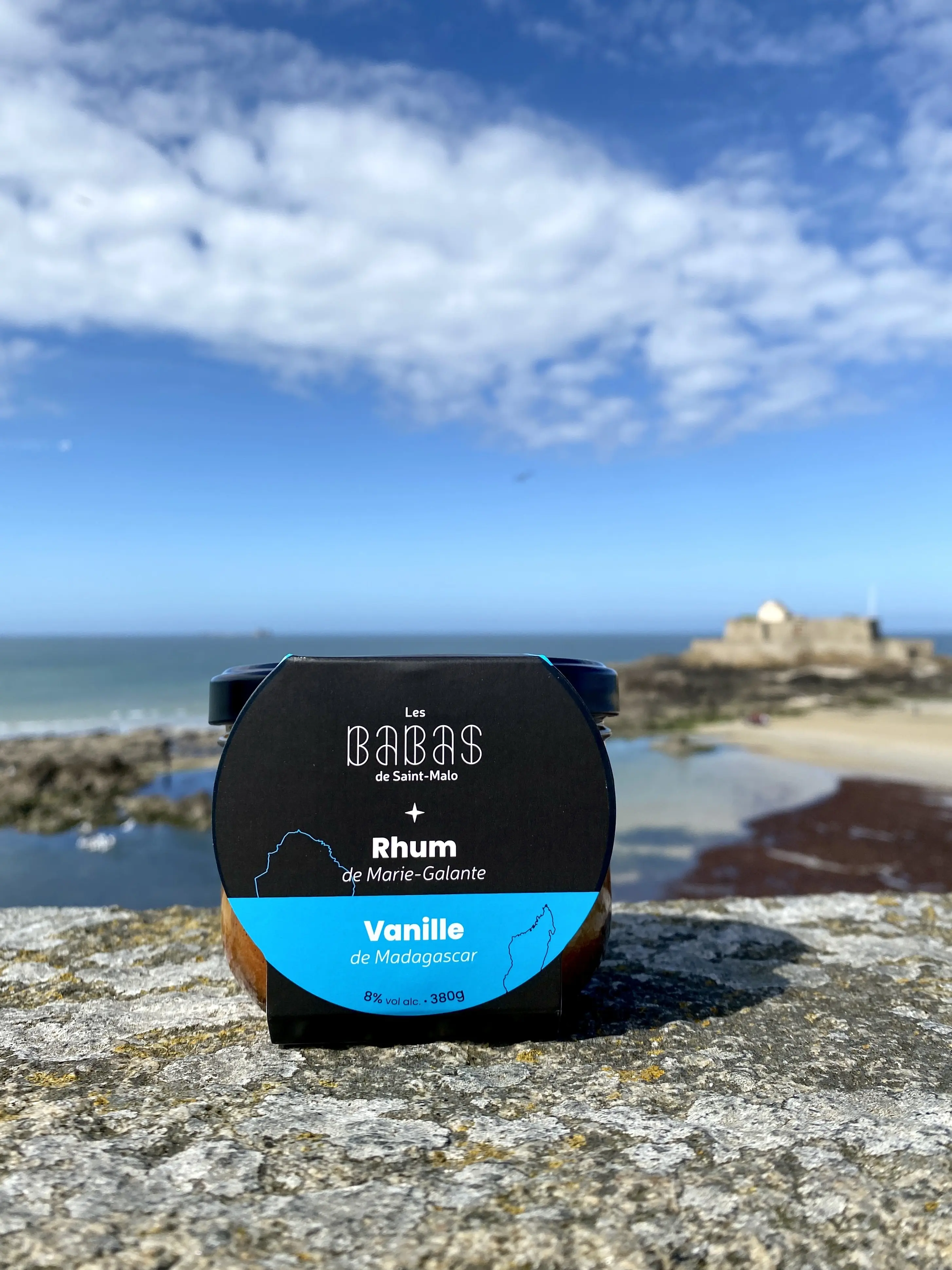 Babas con Ron de Marie-Galante y Vainilla de Madagascar, 380g