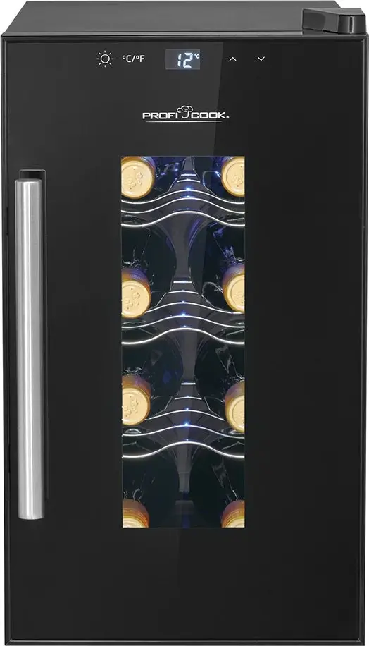 Cantinetta con porta in vetro e touch screen 23L Proficook PC-WK1232