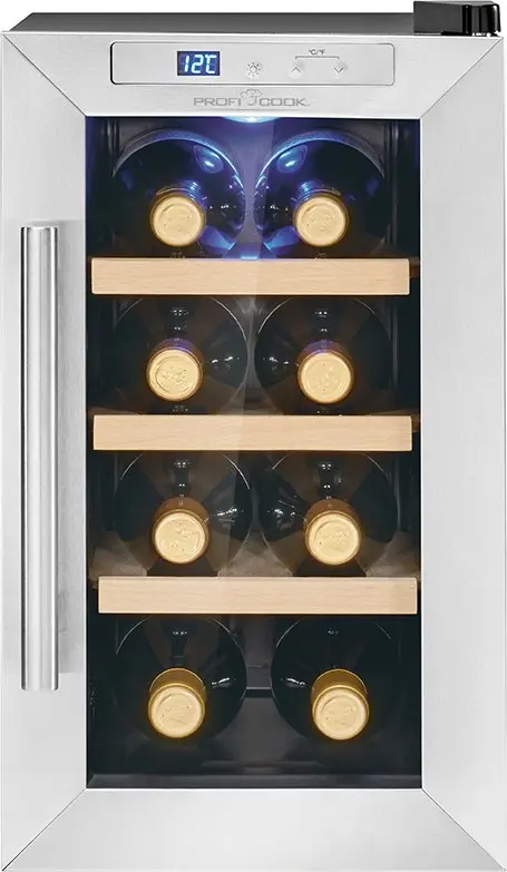 Cantinetta con porta in vetro e schermo LED 23L Proficook PC-WK1233