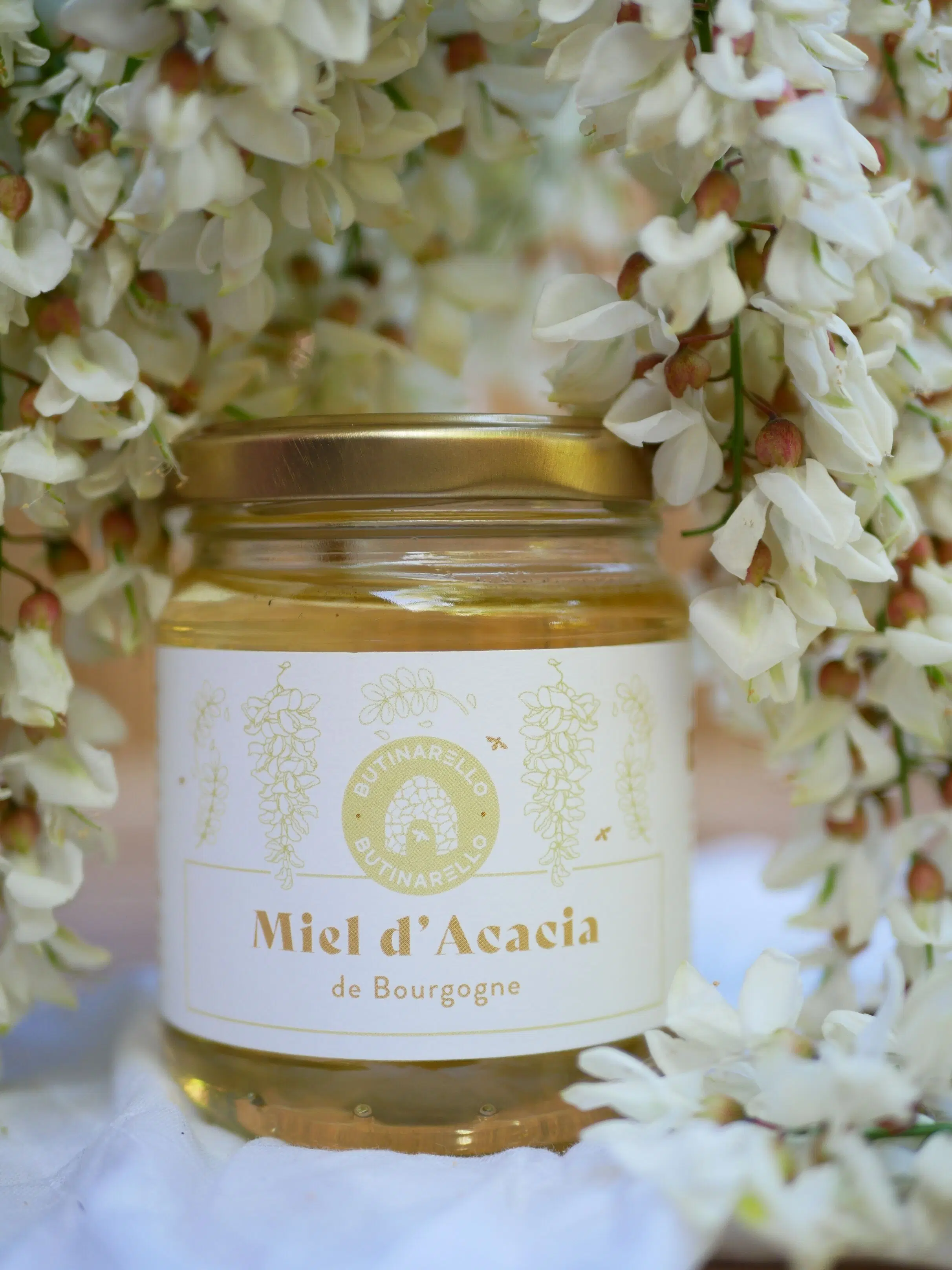 Organic Acacia Honey - Burgundy - 250gr