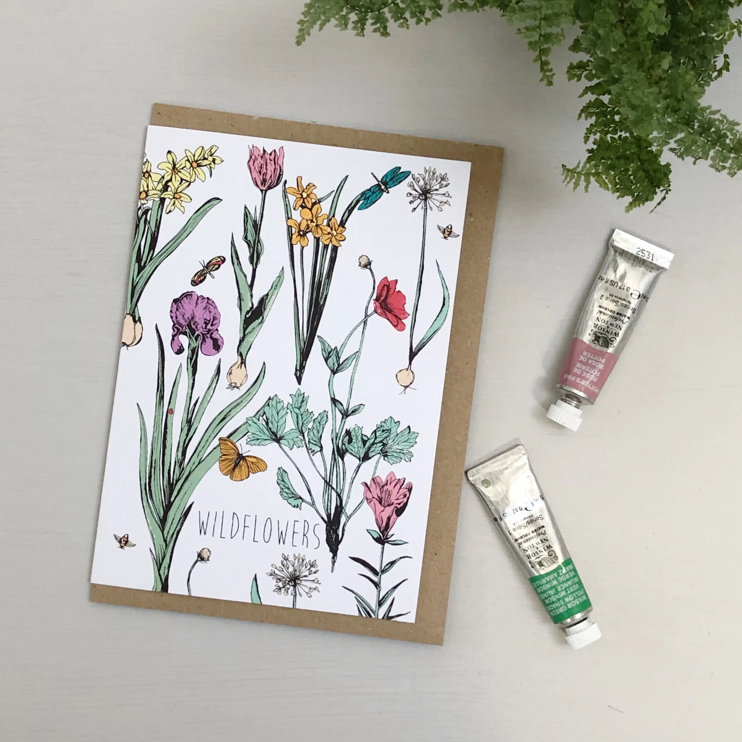 Wildflowers Greetings Card
