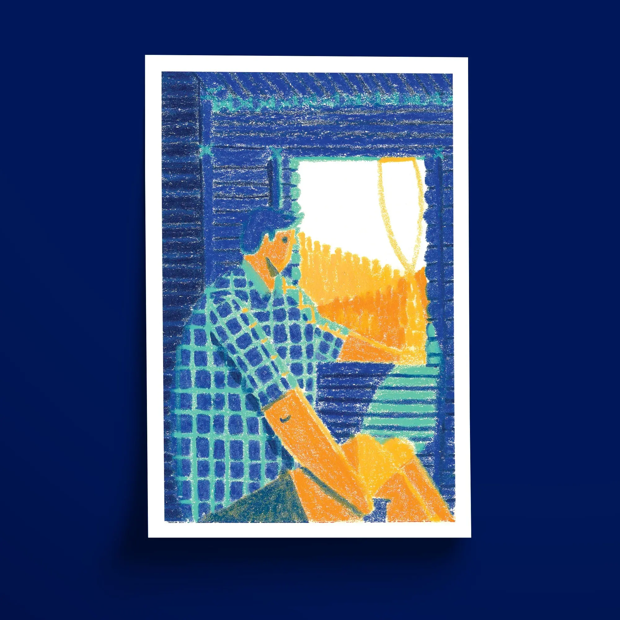 Postcard - The break