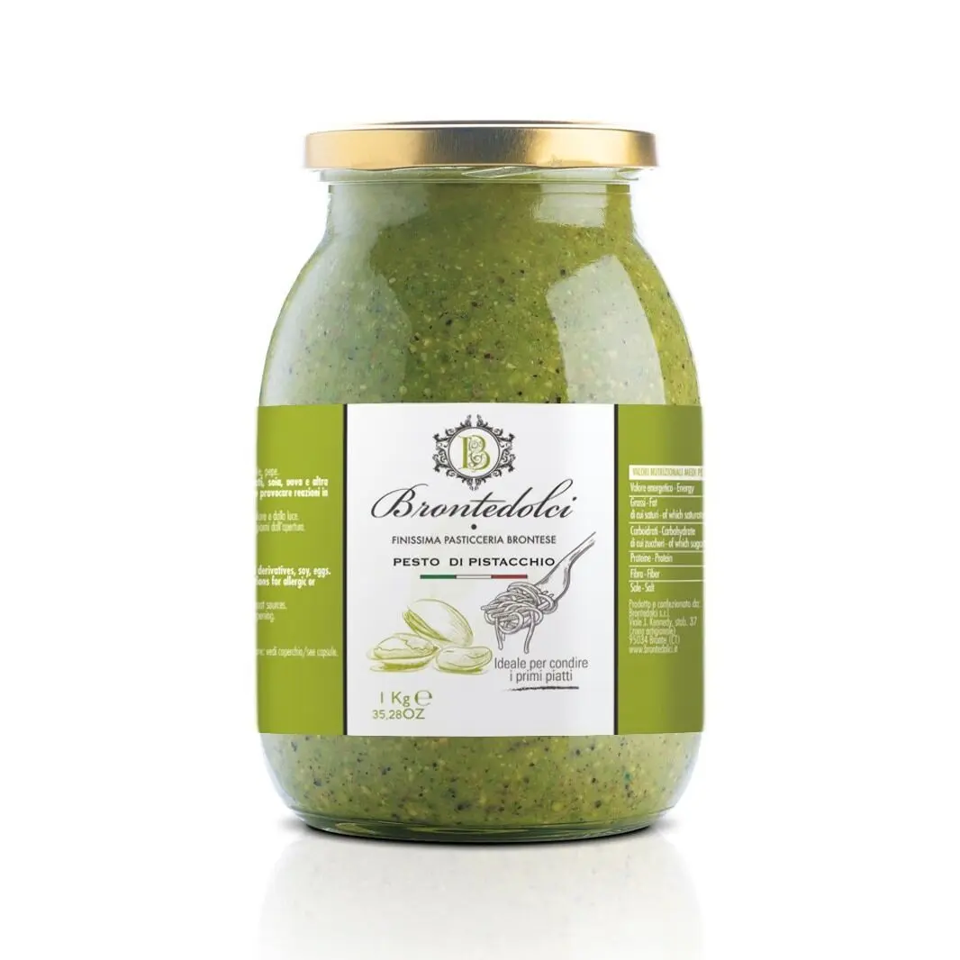 Pistachio pesto in 1 kg jar