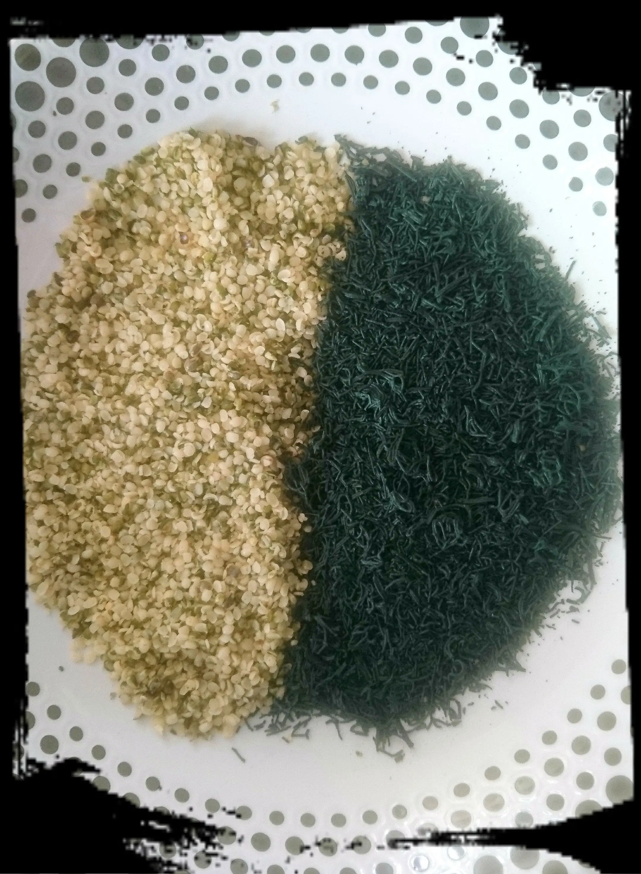Spirulina & Shelled hemp seeds