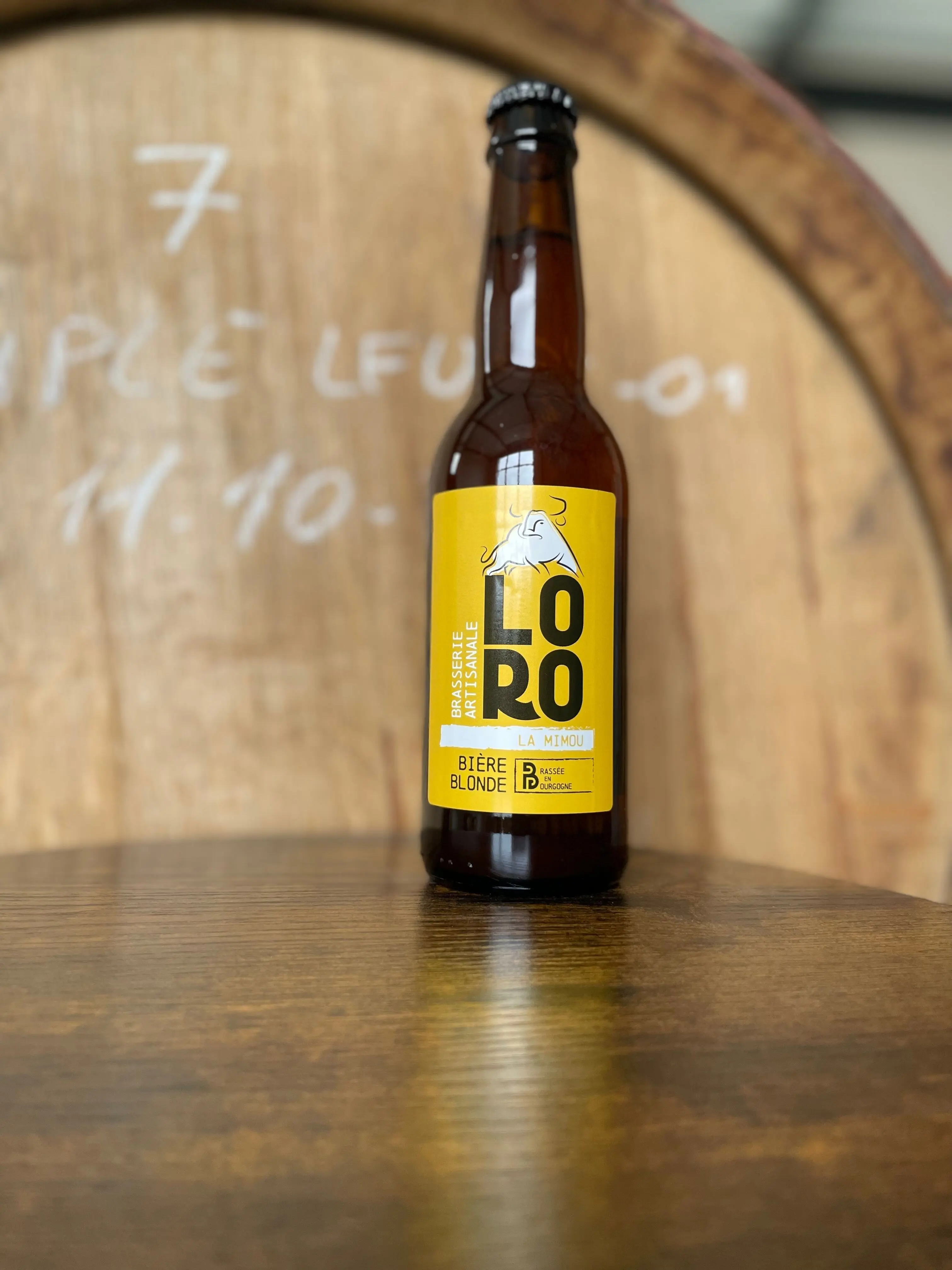 Blonde craft beer 12*33cl -LA MIMOU- 5%