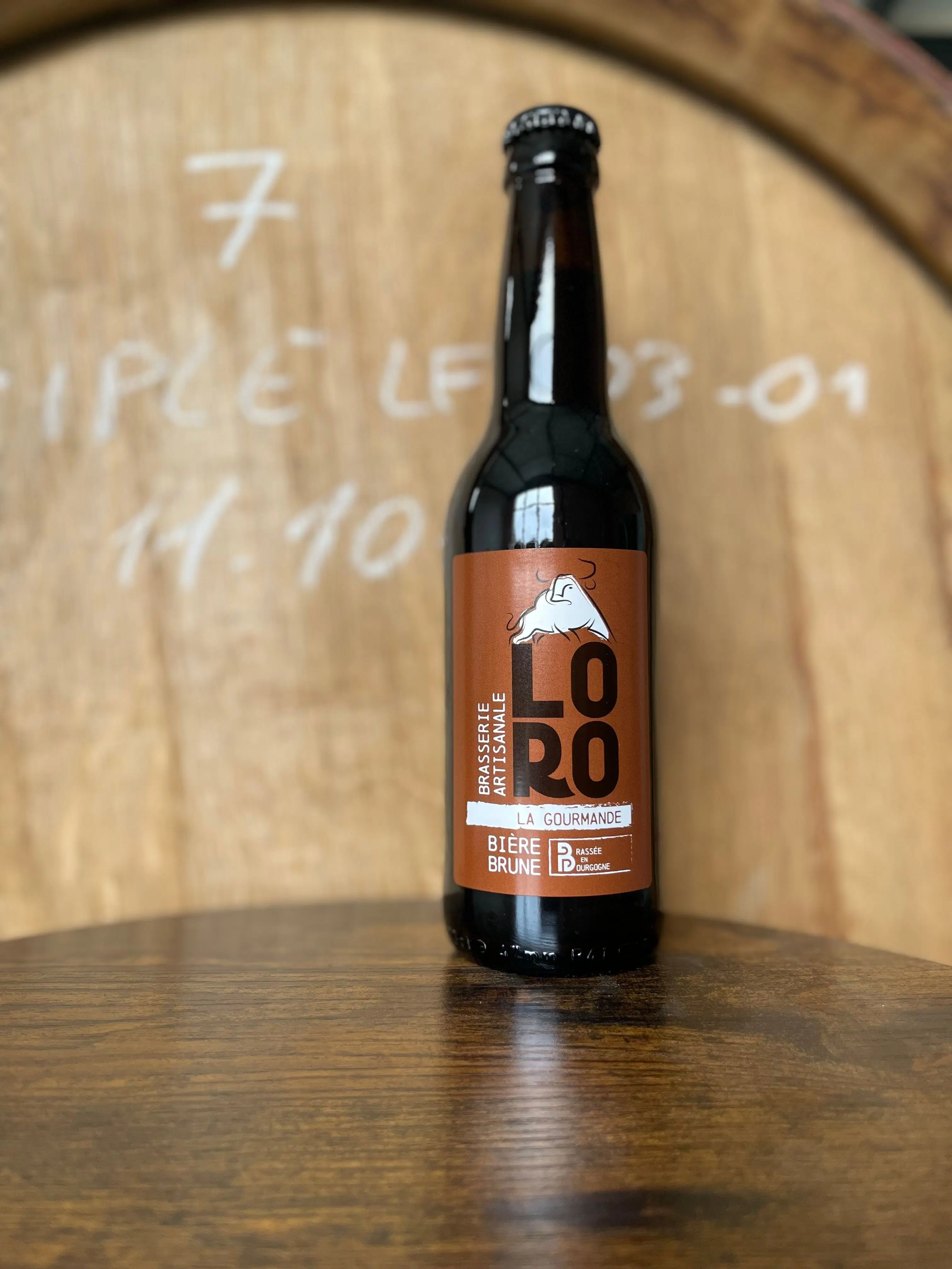 Dark craft beer 12*33cl -LA GOURMANDE- 6.5%