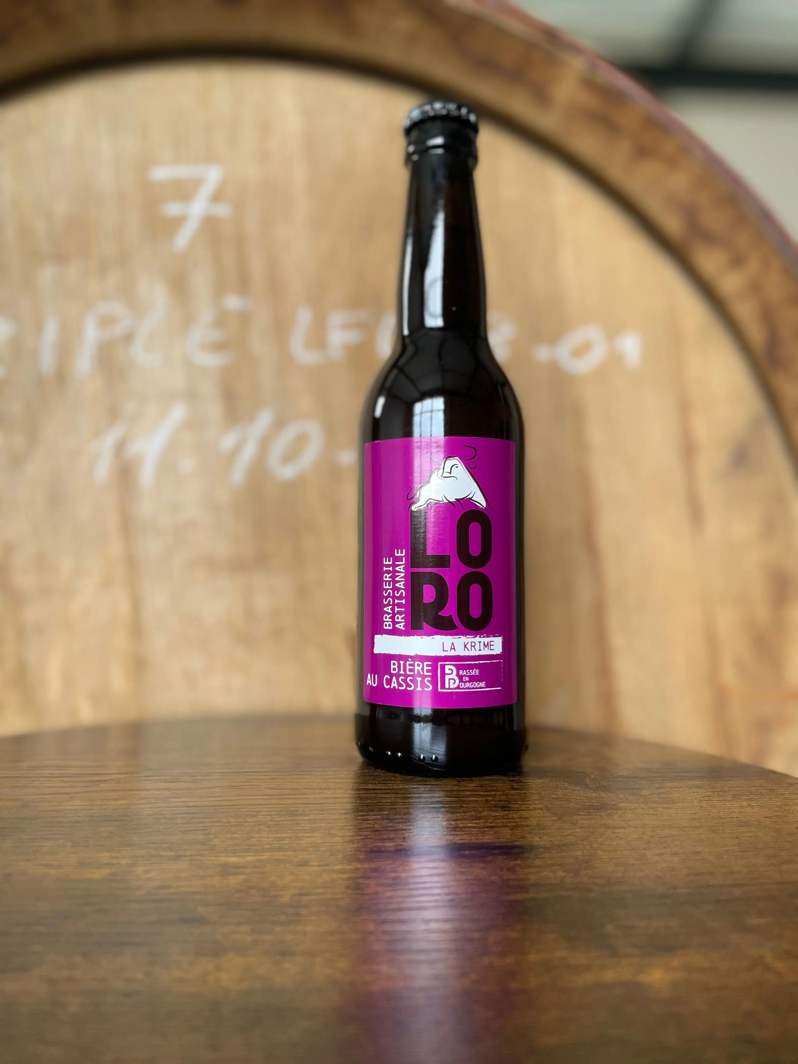 Craft beer Cassis Fruits Rouge 12*33cl -LA KRIME- 4.5%