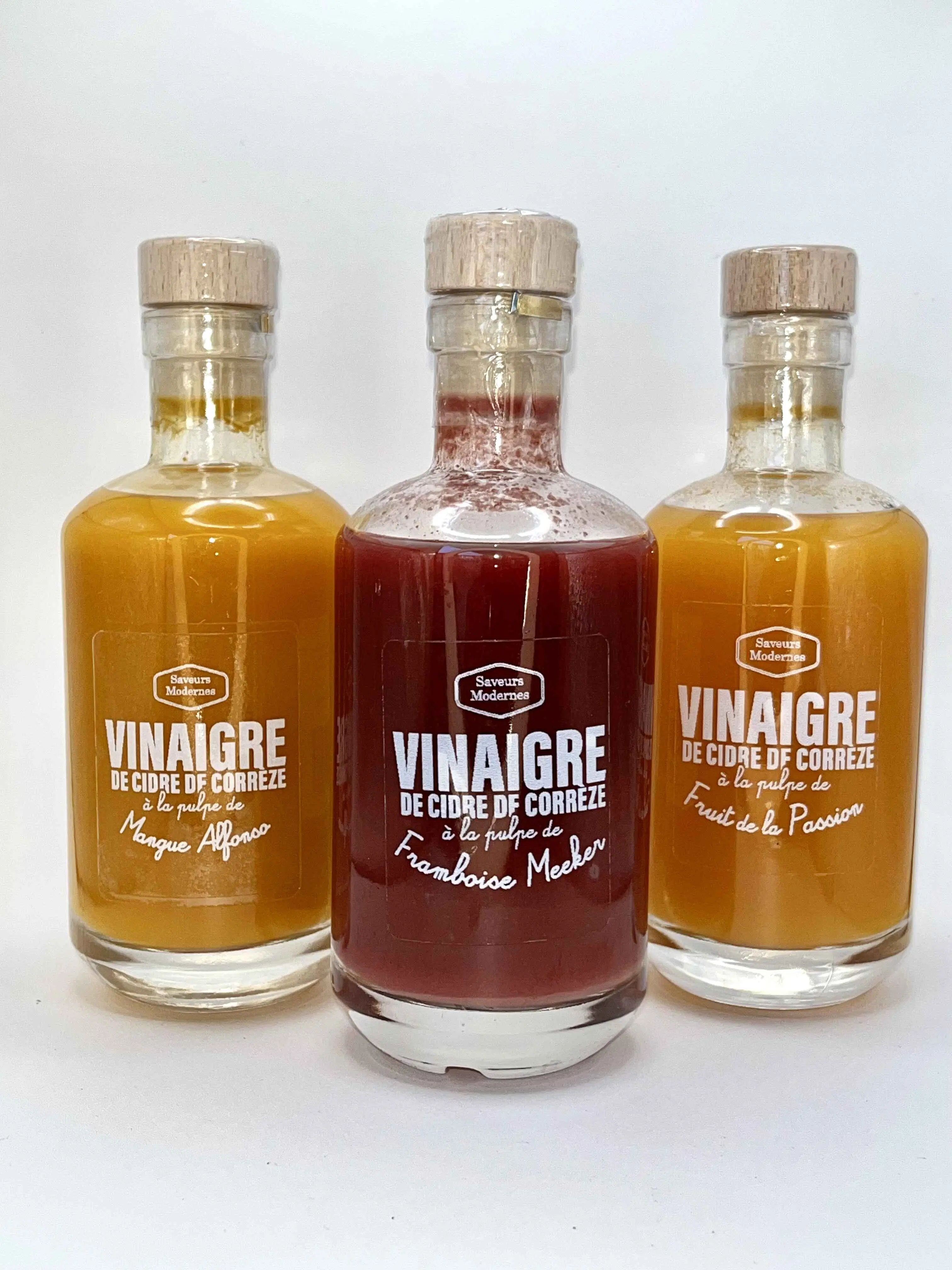 Kit de aplicación Corrèze vinagre de sidra con pulpa de fruta - Best seller