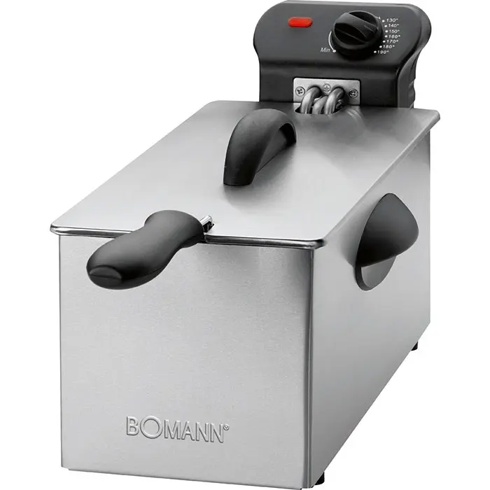 Friggitrice Bomann FR2264CB 3L in acciaio inossidabile