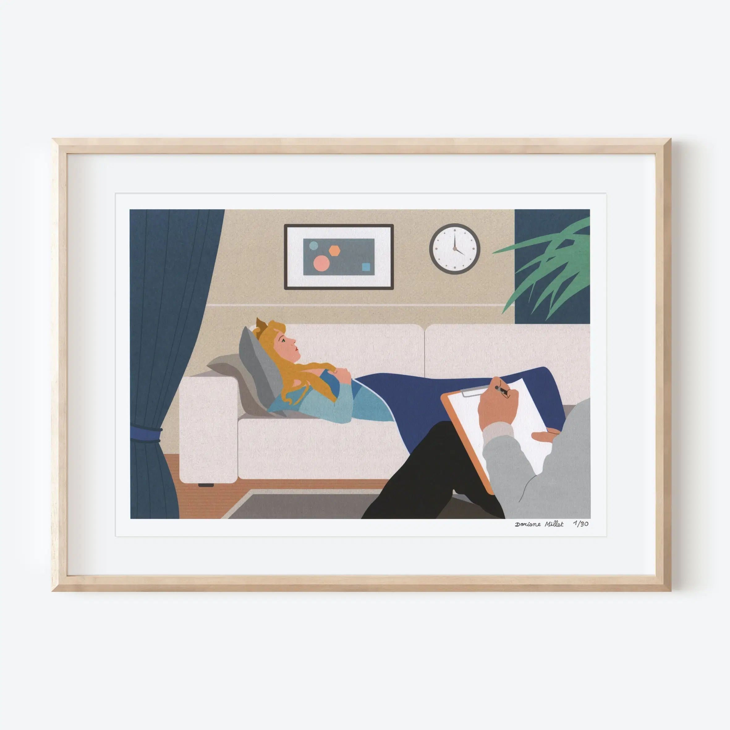 The Neurotic | Fine art print 15x20 cm | Signed limited edition