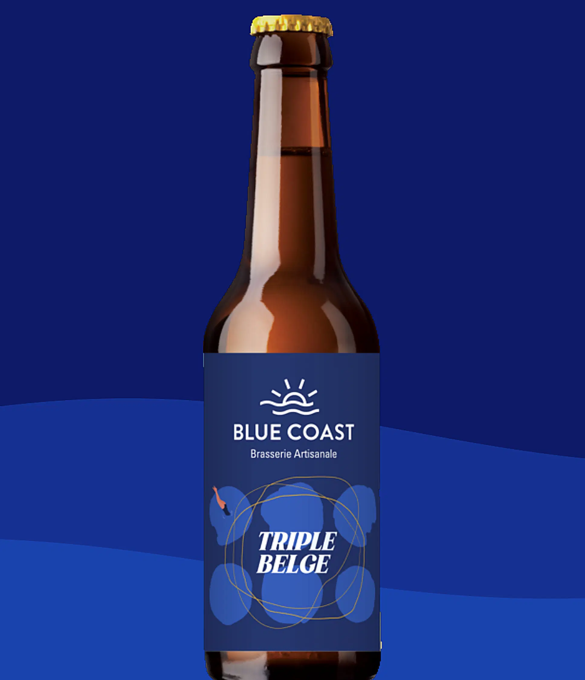 Craft Beer - TRIPLE - 33 cl Flasche - BIO - 8,6%