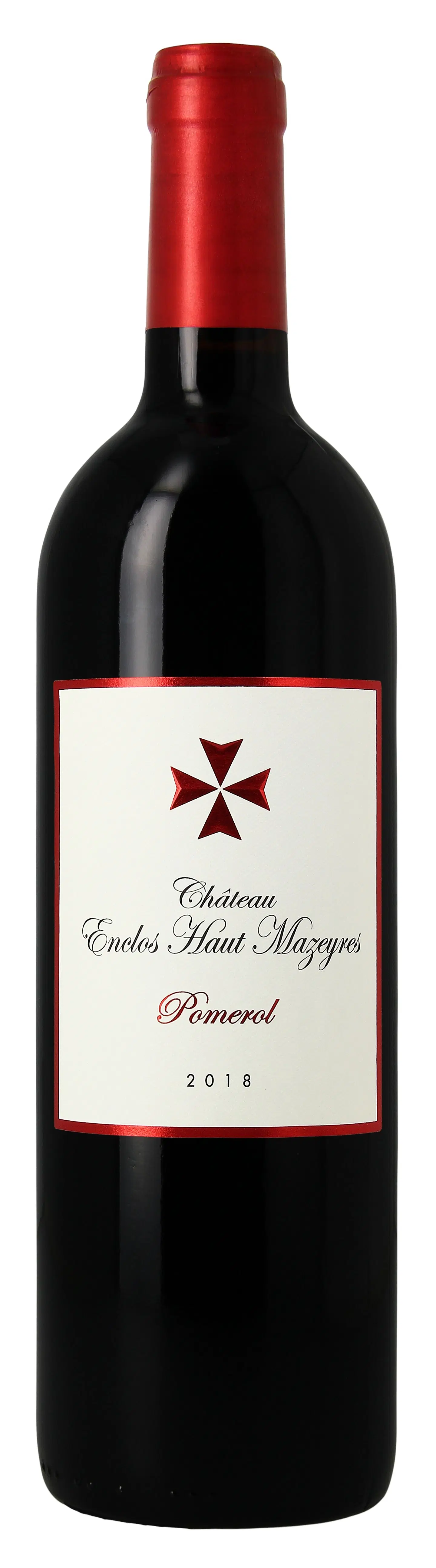 Enclos Haut Mazeyres 2018, Pomerol, Seductive red wine