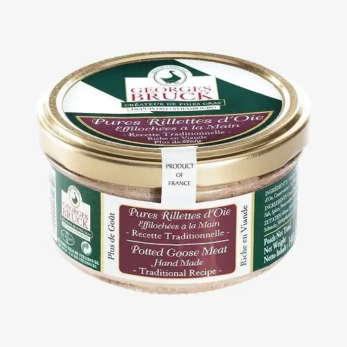 Pure goose rillettes "jar" 140g