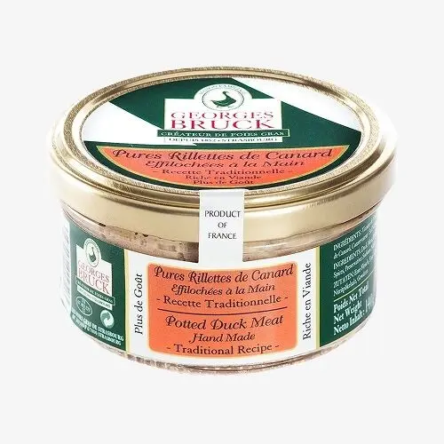 Pure duck rillettes "jar" 140g