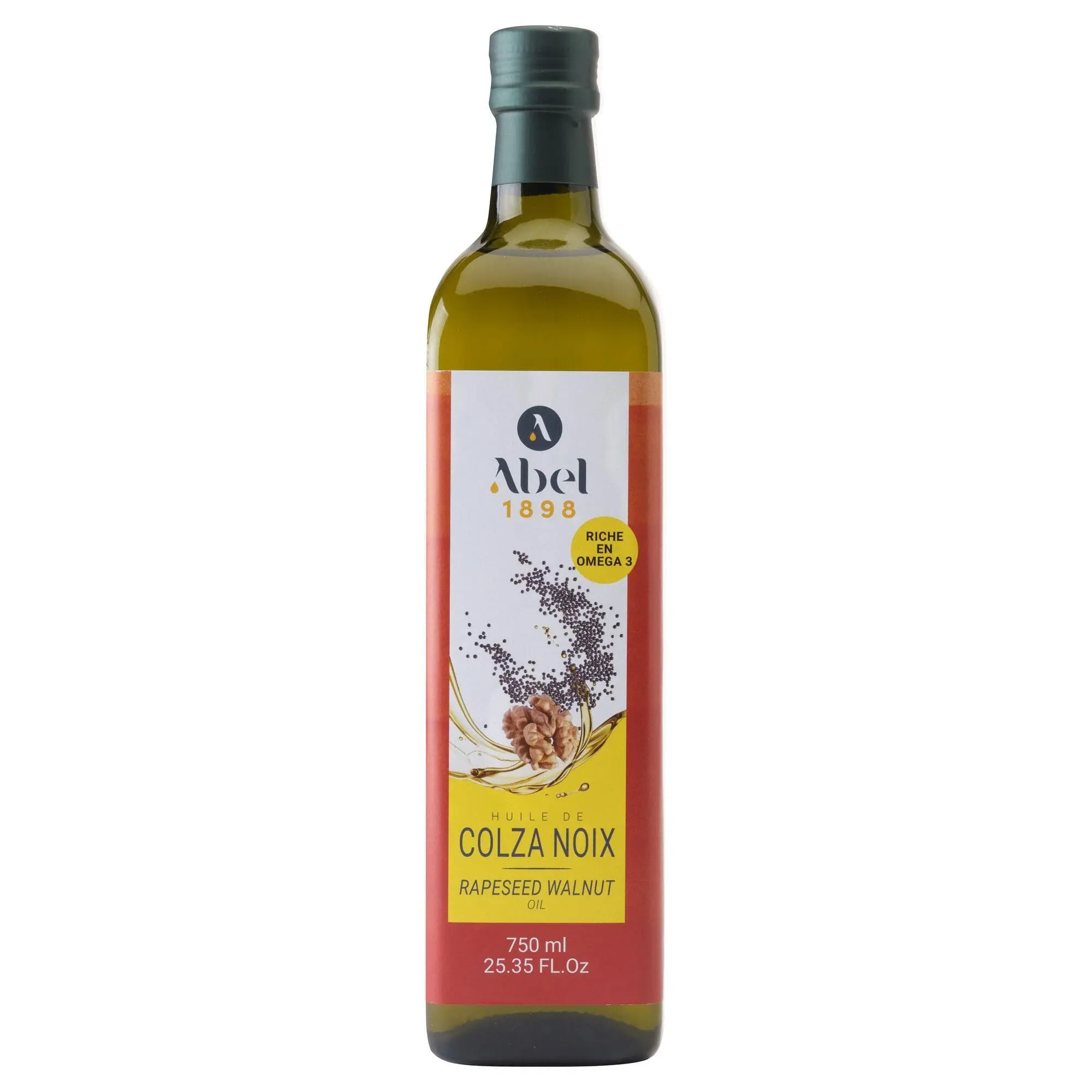 RAPESEED OIL WALNUT ABEL 1898 BV 750 ML
