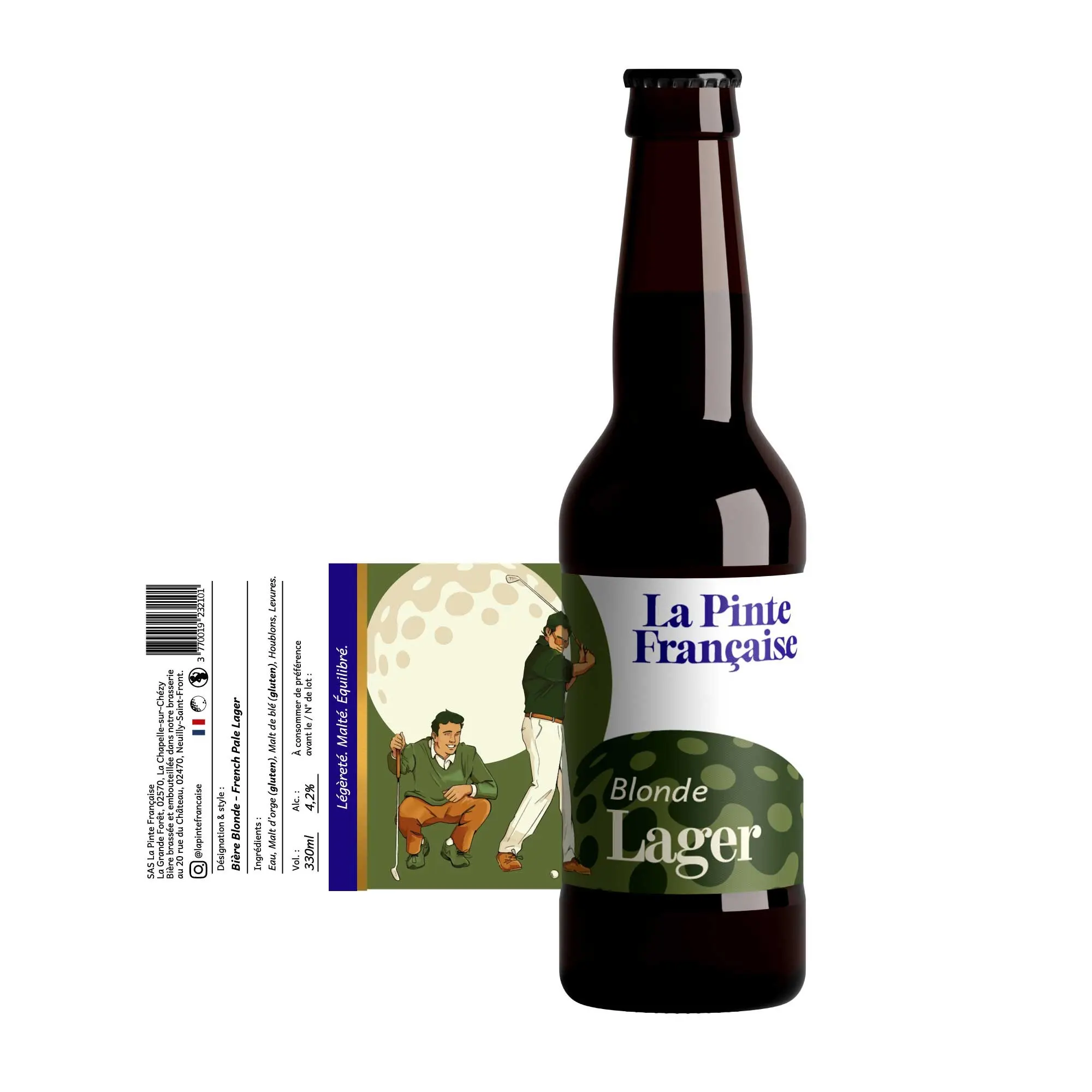 Blondes Bier - Lagerbier (33cl)