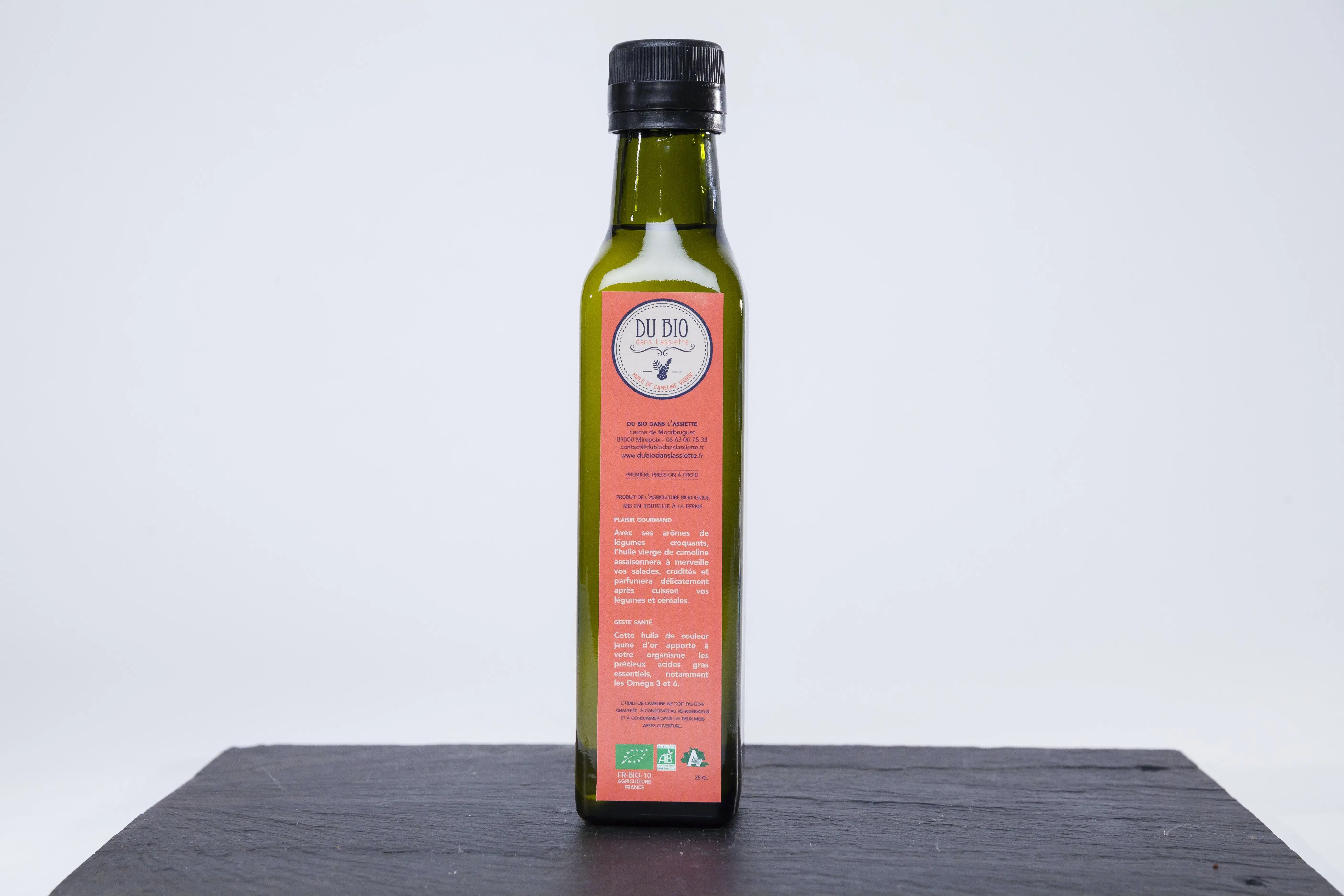 Organic Virgin Camelina Oil 25cl