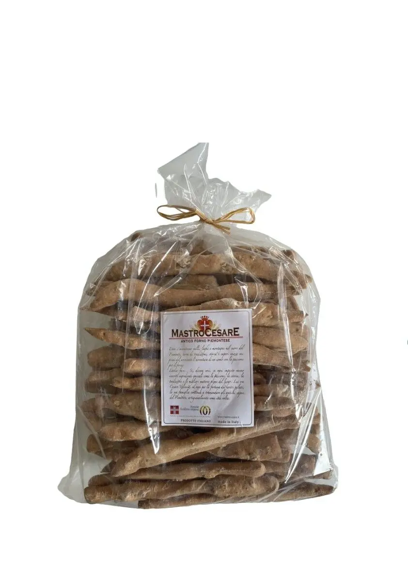 Handmade stretched sesame breadsticks in the CATERING package