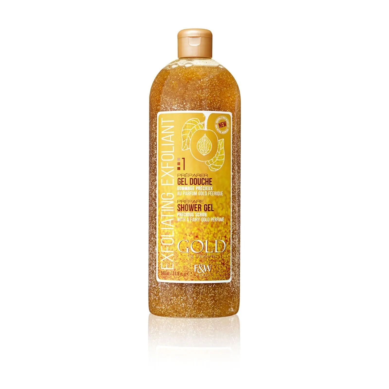 Gel de ducha exfoliante | Oro