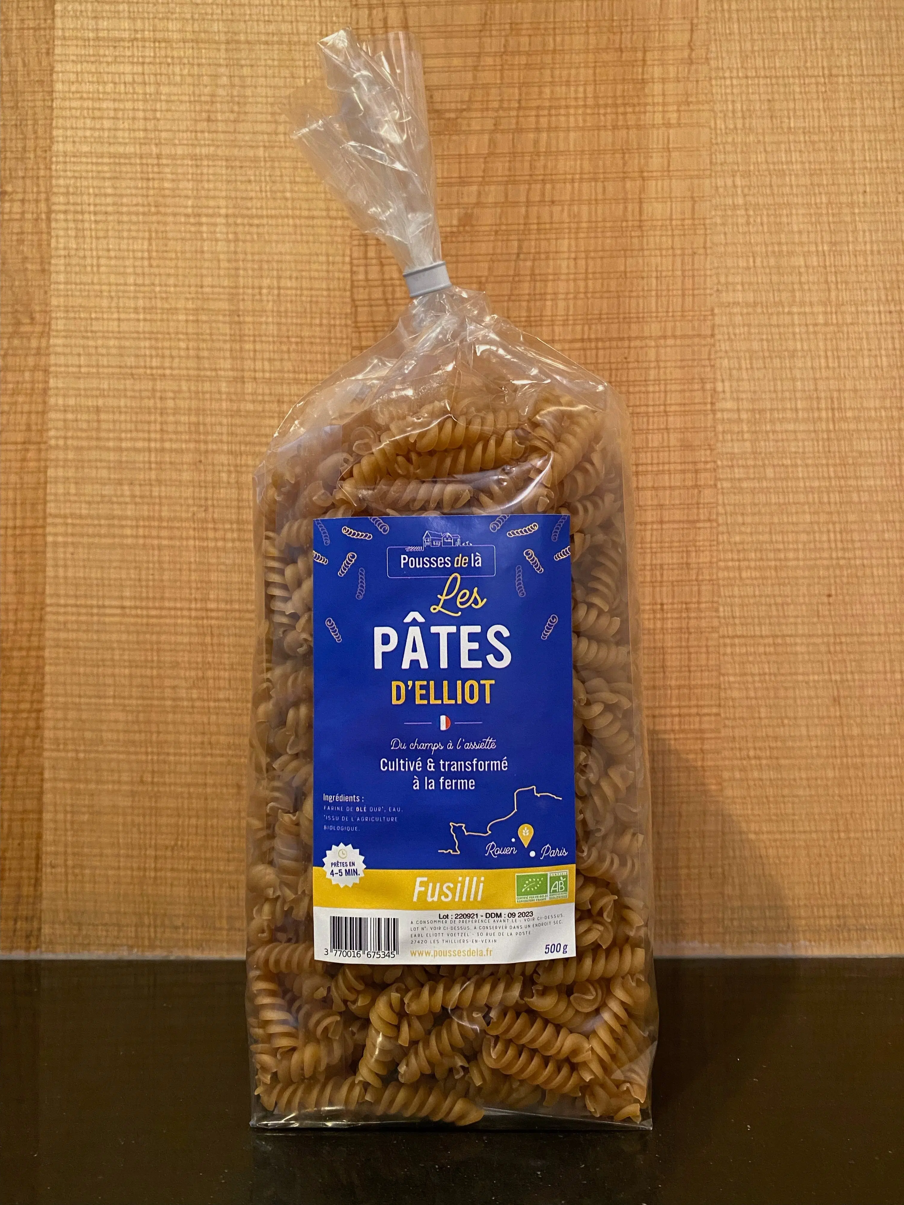 ORGANIC FUSILLI 300G