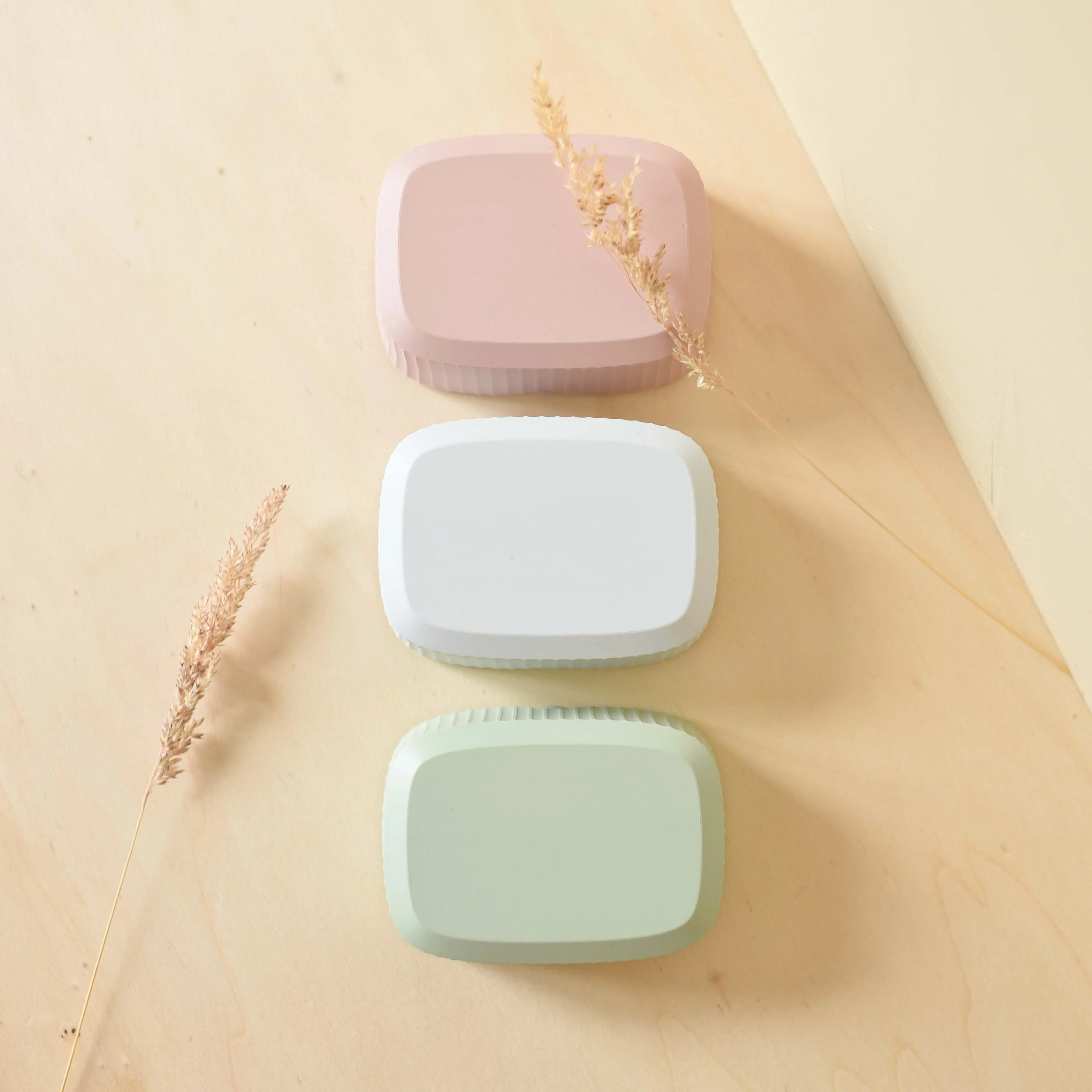Rectangular soap dish | Soap holder | Carrying case for solid cosmetics