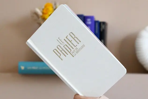 A5 Cream Notebook - 128 lined pages