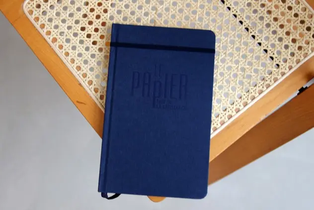 Midnight Blue A5 Notebook - 128 lined pages