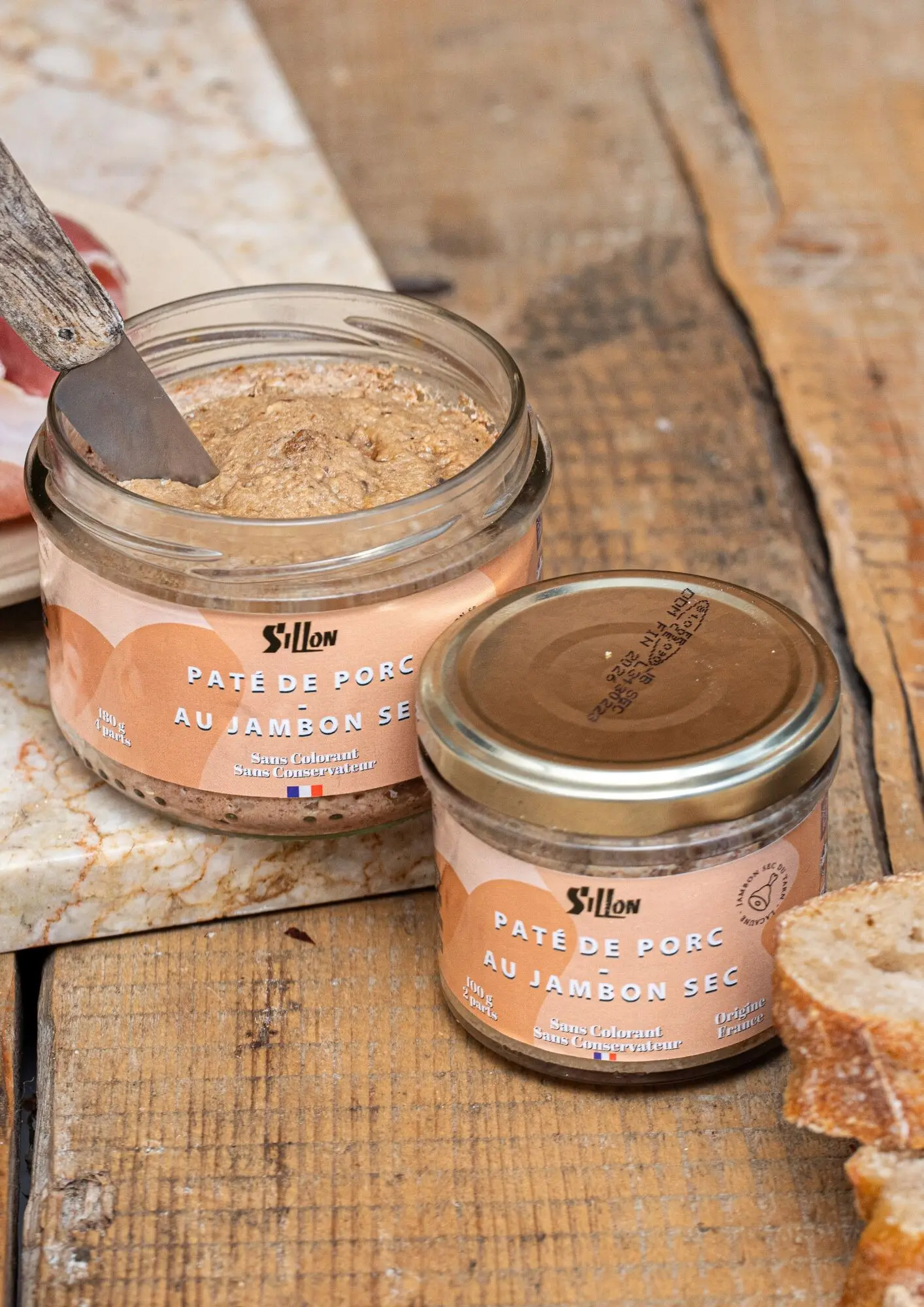 Pork Pâté with Dry-Cured Ham