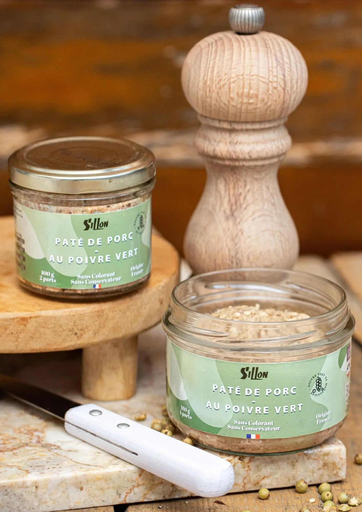 Pork Pâté with Green Pepper