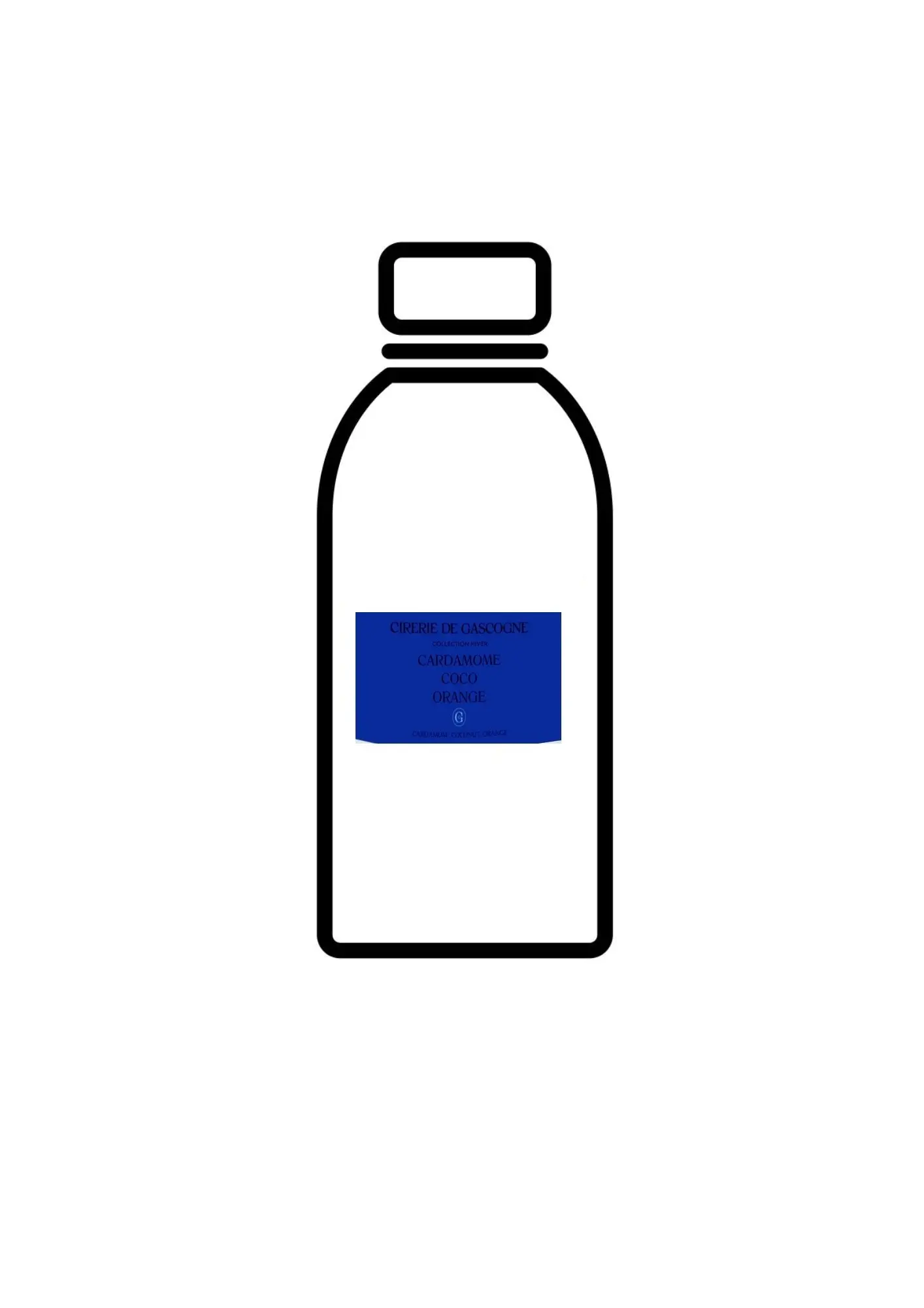 Refill for diffusers Cardamom -coconut -orange 200 ml